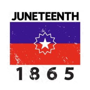 Juneteenth 1865 logo