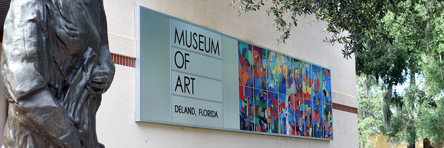 Museum of Art Deland sign