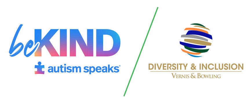 Be Kind Autism Speaks logo banner