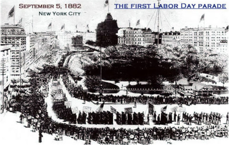 The First Labor Day Parade