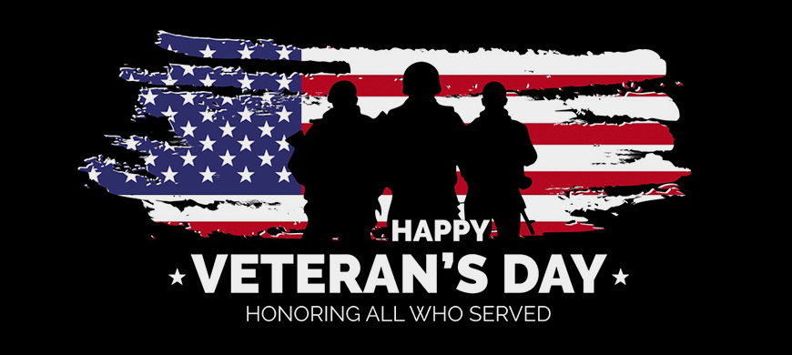 Veterans Day Hero Banner