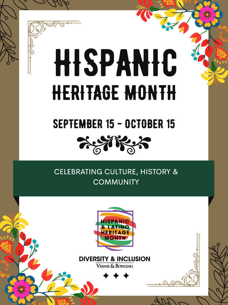 Hispanic Heritage Month Poster